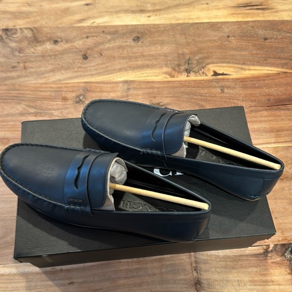 Coach | Mott Driver | Loafer | Midnight Navy | Men’s size 9 D | NWB - Picture 1 of 4